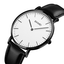 Mouvement japon original montres noires pour femmes et hommes personnalisées